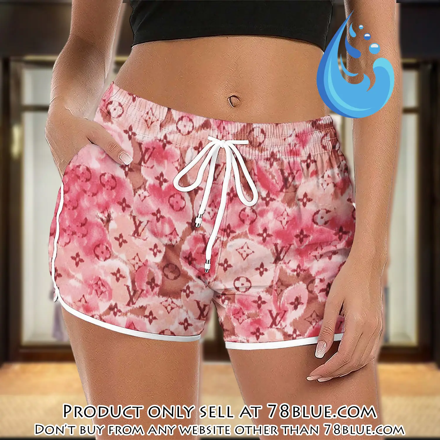 Limited edition lv women shorts lady beach shorts wms1018 78b2039498